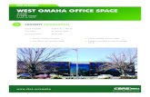 FOR SUBLEASE WEST OMAHA OFFICE SPACE€¦ · + Former chiropractic space + Five offices and reception area + Newly updated common areas + Sublease available through November 2018