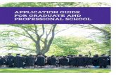 ApplicAtion Guide for GrAduAte And professionAl …stonehill-website.s3.amazonaws.com/files/resources/cs...2013/05/03  · Advises students and alumni with an interest in attending