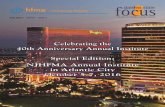 Celebrating the 40th Anniversary Annual Institute Special ... · Newsmagazine. Individuals wishing to obtain reprint authorization must obtain it directly from the author(s) of the