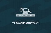 GFW PARTNERSHIP OPPORTUNITIES - Liberty University · Global Focus Week (GFW) is a semi-annual event aimed at raising global awareness among Liberty University students, faculty,