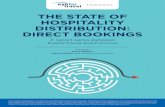 THE STATE OF HOSPITALITY DISTRIBUTION: DIRECT BOOKINGS · THE STATE OF HOSPITALITY DISTRIBUTION: DIRECT BOOKINGS A report series between EyeforTravel and Fornova The information and