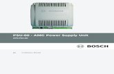 PSU-60 - AMC Power Supply Unit · PSU-60 - AMC Power Supply Unit 3 Table of contents | en Bosch Sicherheitssysteme GmbHInstallation Manual 2016.03 | V1.0.0 | DOC Table of contents1Safety