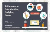 E-Commerce: Introduction, Insights, Issues · Broadly classified as (E-commerce Operators & Vendors) Further is divided into CC & C+L, which is namely Combined Commission & Commission