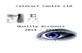 Quality Account - NHS€¦  · Web viewThese are The Cataract Centre Ltd quality accounts to the public about the quality of services we offer. The Health Act 2009 and corresponding