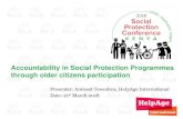 Accountability in Social Protection Programmes through older citizens participationspc.socialprotection.or.ke/images/downloads/... · 2018-03-27 · TITLE | 2 Accountability in SP