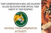 NATIONAL TIGER CONSERVATION AUTHORITY · 2018-04-20 · NATIONAL TIGER CONSERVATION AUTHORITY ... • Guidelines on tiger safari. NTCA:FINANCIAL SUPPORT ... National Park, 19 from