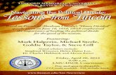 LINCOLN MEMORIAL UNIVERSITY LAW REVIEW SYMPOSIUM … · 2012-04-16 · LINCOLN MEMORIAL UNIVERSITY LAW REVIEW SYMPOSIUM Featuring: Mark Halperin, Michael Steele, Goldie Taylor, ...
