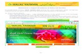 Attachment 1: Support & Guidance of Online Fair Services · 2016-05-04 · HALAL TAIWAN C TimeCard O Pew Research CT @ TAITRAWebmaj HALAL TAIWAN Taiwan International HALAL Expo Savoring