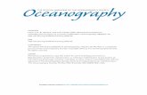 Oce THE OFFICIAL MAGAZINE OF THE OCEANOGRAPHY … · minerals in seawater. Geochemical proxies include chemical and isotopic compositions of biological structures that allow estimation
