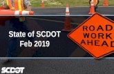 2018 State of SCDOT - South Carolina Department of ...info2.scdot.org/SCDOTPress/Documents/2019 State of... · SC Legislature dedicating new road funding ≈$1 Billion Annually. 15.