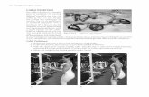CABLE EXERCISES - human-kineticsCABLE EXERCISES The cable machine is a versatile piece of equipment for training the triceps brachii muscles. The different ways that you can use cables