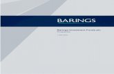Barings Investment Funds plc · PROSPECTUS Barings Investment Funds plc (an umbrella fund constituted as an investment company with variable capital under the laws of Ireland with