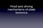 Proof and driving mechanisms of plate tectonicscharliefeht.weebly.com/uploads/9/9/...plate_motion.pdf · mechanisms of plate tectonics. Review • Layers of the earth: crust, mantle,