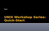 UNIX Workshop Series: Quick-Start - University of Delaware · Connecting with ssh Open a Terminal program Mac: Applications > Utilities > Terminal ssh –Y username@centos.css.udel.edu