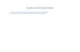 Guide to iOS Email Setup - Georgia Southwestern State University · 2017-01-11 · Guide to iOS Email Setup . 1. Follow the instructions for removing your @gsw.edu account from your