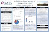 Evaluation of calcitonin utilization in a tertiary … Spring Slides...Evaluation of calcitonin utilization in a tertiary healthcare setting Nicolas LaPlante, Pharm.D. Candidate, Bret