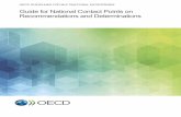 Guide for OECD National Contact ... - Guidelines for MNEs · Recommendations and Determinations . 2 ... National-Contact-Points.pdf . 2ECD Guidelines for Multinational Enterprises