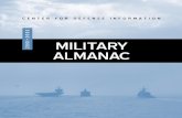 2001–2002 MILITARY ALMANAC - The Eye Science/Military... · Research and writing for the 2001-2002 Military Almanac was contributed by the following members of the CDI staff: Nicholas