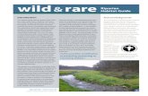 wild rare - USDA...such as frogs, toads, newts and sala-manders are cold-blooded animals that metamorphose from a juvenile, water-breathing form to an adult, air-breathing form, leading