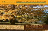 FALL CLASS AND TRIP SCHEDULE - Marywood … Fall 2018...1 LIFELONG LEARNING INSTITUTE SENIOR PROGRAM FALL CLASS AND TRIP SCHEDULE SEPTEMBER - DECEMBER 2018 FOR PERSONS 50 YEARS AND