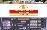 Handbook on scoring 2010 - Cricket Australiaatwcc.qld.cricket.com.au/files/13536/files/QCSA_handbook_on_scori… · Introduction 6 Before the game starts 9 Equipment required 9 Set