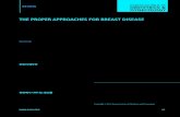 THE PROPER APPROACHES FOR BREAST DISEASE · THE PROPER APPROACHES FOR BREAST DISEASE Jihoon Yu, MD, Intaek Hwang, MD Department of Obstetrics and Gynecology, Eulji University College