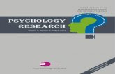 Psychology Research - Keren Eldad€¦ · Psychology Research is published monthly in hard copy (ISSN 2159-5542) and online (ISSN 2159-5550) by David Publishing Company located at