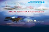 2018 ASBI Annual Convention Pocket Guide€¦ · 8:00 AM - 10:00 AM Design/Construction Session, Avedon ABC 8:00 AM - 10:00 AM Rail Session, Avedon D 10:00 AM - 10:30 AM Exhibitor