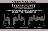 2.6 GALLON BOWL FROZEN BEVERAGE DISPENSERS · 2019-02-18 · bowl and turn the Thermostat Screw . 5 . Dispense the beverage by pulling the tap lever. (Fig. 5) In order to obtain a