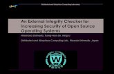 An External Integrity Checker for Increasing Security of ... · An External Integrity Checker for Increasing Security of Open Source Operating Systems Hiromasa Shimada, Tsung-Han