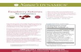 Y ` ` ` [ X a æ ] Z Z Z ä ädocs.anovahealth.com/naturesdynamics/raspberryketones.pdf · raspberry ketones that may stimulate your metabolism to burn fat naturally.* Raspberry Ketone