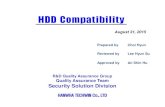 Samsung Eletronics Mobile Phone · 2015-09-02 · HTW SS Division Quality Assurance HDD Compatibility 5/39 SAMSUNG PROPRIETARY Model list Group Model NVR SRN-470D SRN-470D SRN-1670D