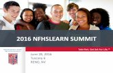 2016 NFHSLEARN SUMMIT · 2019-10-25 · 2016 NFHSLEARN SUMMIT June 28, 2016 Tuscany 6 RENO, NV. TODAY’S ROADMAP ... Also called “friendly fraud ... FUNDAMENTALS OF COACHING 2007