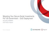 Migrating Your Secure Nortel Investments For US Government ... · Migrating Your Secure Nortel Investments For US Government –DoD Deployment ... •Polycom is a primary provider