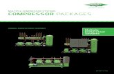 MULTIPLE COMPRESSOR SYSTEMS COMPRESSOR PACKAGES Compressor Package L W H 2-3 Compressor package 1,565