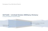 United States Military History SST520sharepoint.pthsd.k12.nj.us/ci/Approved Curriculum/SST520 US Militar… · United States Military History challenges students through the employment