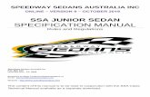 Junior Sedan Specification Manual - Speedway Sedansspeedwaysedans.com/images/Docs/Junior Sedan...All new drivers must display a “P”, a minimum size of 150mm on the rear of the