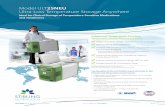 Model ULT25NEU Ultra-Low Temperature Storage Anywhere · Model ULT25NEU Specifications Application, Rating and Electric Data Application Storage of general (non-flammable) laboratory