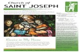 Church of SAINT 2018-09-19آ  Church of SAINT JOSEPH Mission Statement We, the Church of Saint Joseph,