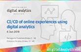 CI/CD of online experiences using digital analytics · Online experience (UX) The quality index of a visitor’s interaction, when browsing an online website Factors affecting online