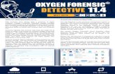 OXYGEN FORENSIC DETECTIVE 11 · upcoming version. Please note, the Keychain is available for collection in iCloud only if its synchronization is selected within the device settings