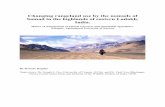 Changing Rangeland use by the nomads of Samad in the ...€¦ · Samad in the highlands of eastern Ladakh, India. Master of management of natural resources and sustainable agriculture.