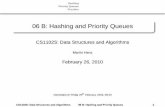 06 B: Hashing and Priority Queues - comp.nus.edu.sgcs1102s/slides/slides_06_B.bw.pdf · 06 B: Hashing and Priority Queues CS1102S: Data Structures and Algorithms Martin Henz February