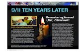 CoverStory 9/11 TEN YEARS LATERou.org.s3.amazonaws.com/images/ja/fall11/18-25.pdf · CoverStory ja Fall 2011_Lao 1 8/16/11 12:12 PM Page 18. 9/11 TEN YEARS LATER Remembering Avremel