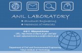 Anil Lab Introduction - 東京工業大学anil-lab/Anil Lab introduction 2011.pdfANIL LABORATORY Department of Civil and Environmental Engineering Tokyo Institute of Technology Structural
