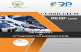 TVET CERTIFICATE V In AUTO ELECTRICITY AND ELECTRONICS … · CCMIA501 - INDUSTRIAL ATTACHMENT PROGRAM (IAP) 115 LU 1: Demonstrate supervisory skills 117 LU 2: Get briefed on industrial