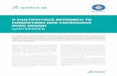 A MULTIPHYSICS APPROACH TO MAGNETRON AND MICROWAVE OVEN DESIGN … · 2020-03-02 · A MULTIPHYSICS APPROACH TO MAGNETRON AND MICROWAVE OVEN DESIGN ... tion of the resonance when