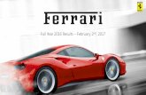 Full Year 2016 Results February 2 , 2017 - Ferrari...Full Year 2016 Results ndFebruary 2 , 2017 6 FULL YEAR 2016 – SHIPMENTS BY REGION(7) Americas (33% vs. 34% PY of total shipments)