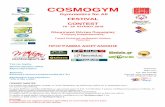 FESTIVAL CONTEST - COSMOGYMcosmogym.gr/wp-content/uploads/2018/06/Cosmogym-Program-201… · Πανελλήνιοι Αγώνες Ρυθμικής Γυμναστικής Hellenic Rhythmics