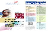 OFFICIAL PROGRAM - SkillsUSA · OFFICIAL PROGRAM at a glance SATURDAY, JUNE 22 ... TUESDAY, JUNE 25 7:30 SkillsUSA Store Opens 9 AM TAG Tuesday (Delegates) Advisor of the Year Interviews